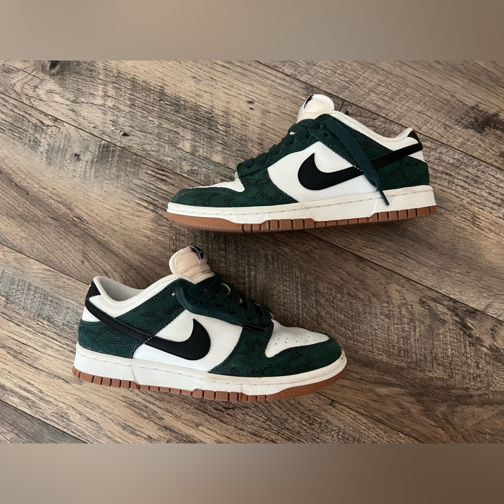 Nike green snakeskin dunks size 8 - Picture 5 of 14